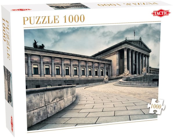 Taktisk puslespil - arkitektur i Wien - 1000 brikker