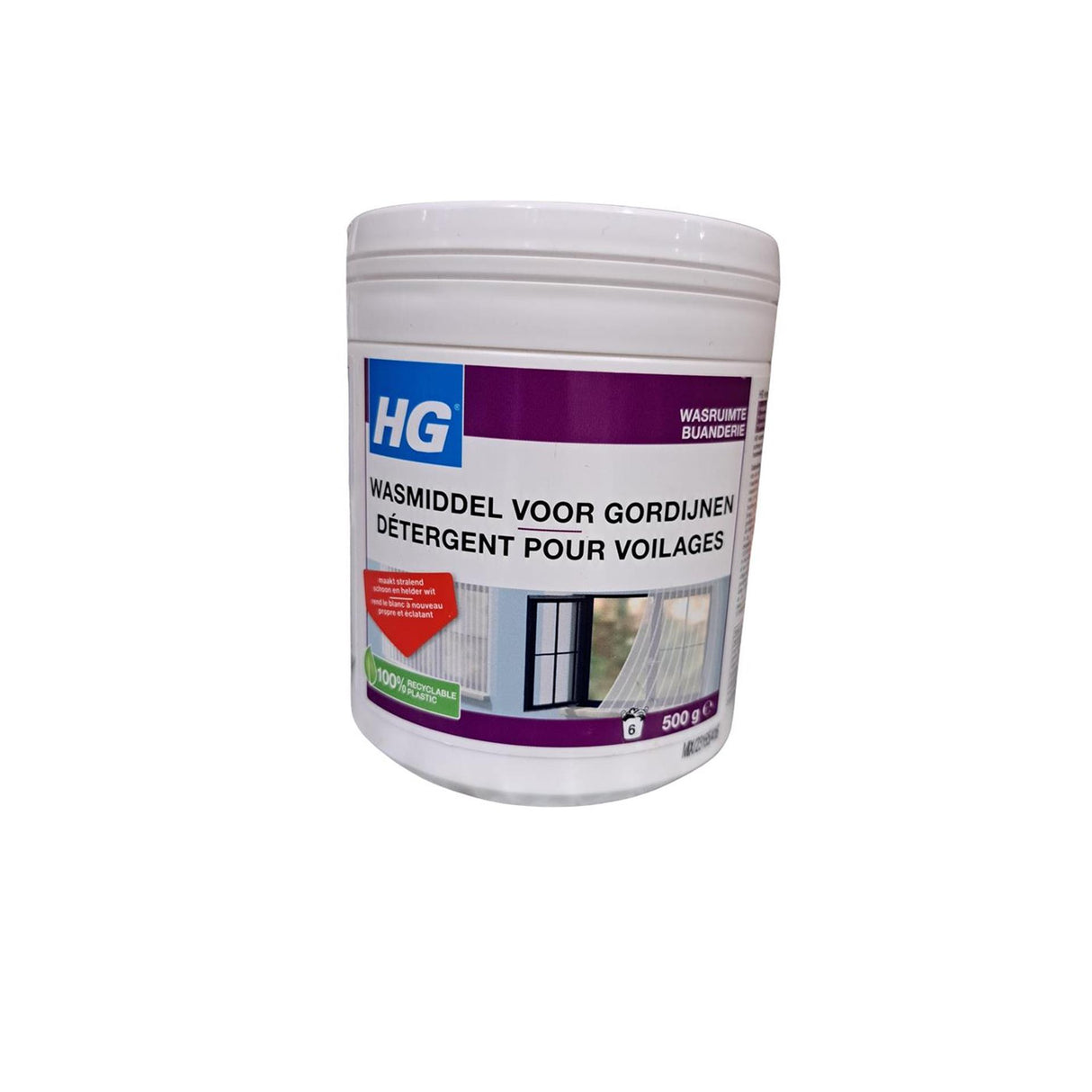 Hg vaskemiddel til gardiner