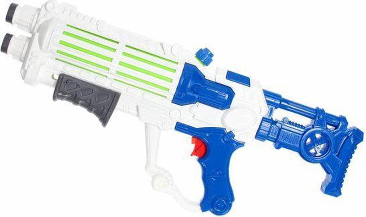 Jonotoys store vandpistol fås i hvid eller grøn