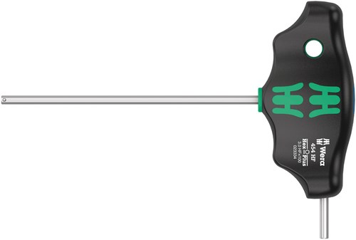 Wera 05023334001 hex-plus hf t-hånds sekskantskruetrækker - 3 x 100 mm - 454