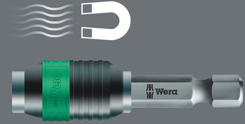 Wera screwdriver bit holder magnetic 1.4 inch 50mm quick change