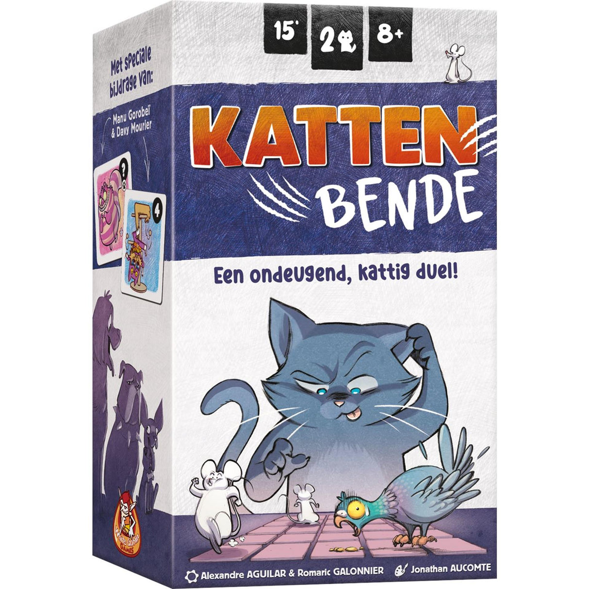White goblin spil kat bande kortspil