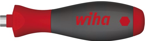 Wiha 28102 skruetrækker med bitholder blød finish magnetisk 1 4 112 mm - 32160