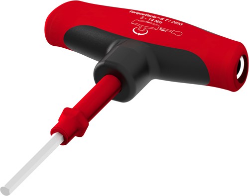 Wiha momentskruetrækker med krydshåndtag | torquevario®-s t | 5-14 nm | variabel justerbar momentgrænse - 29233 - 29233