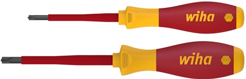 Wiha sb327s2 skruetrækkersæt blød finish elektrisk plusminus phillips 2-delt - 32281