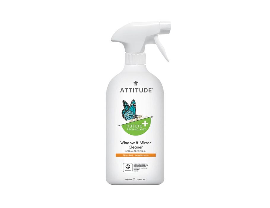 Attitude natur+ glas- og spejlrens - 800ml