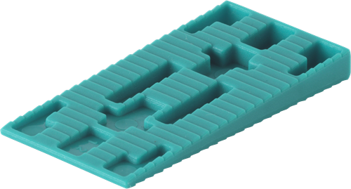 Wolfcraft afstandskiler | lavet af plastik | 40 styk - 6930000