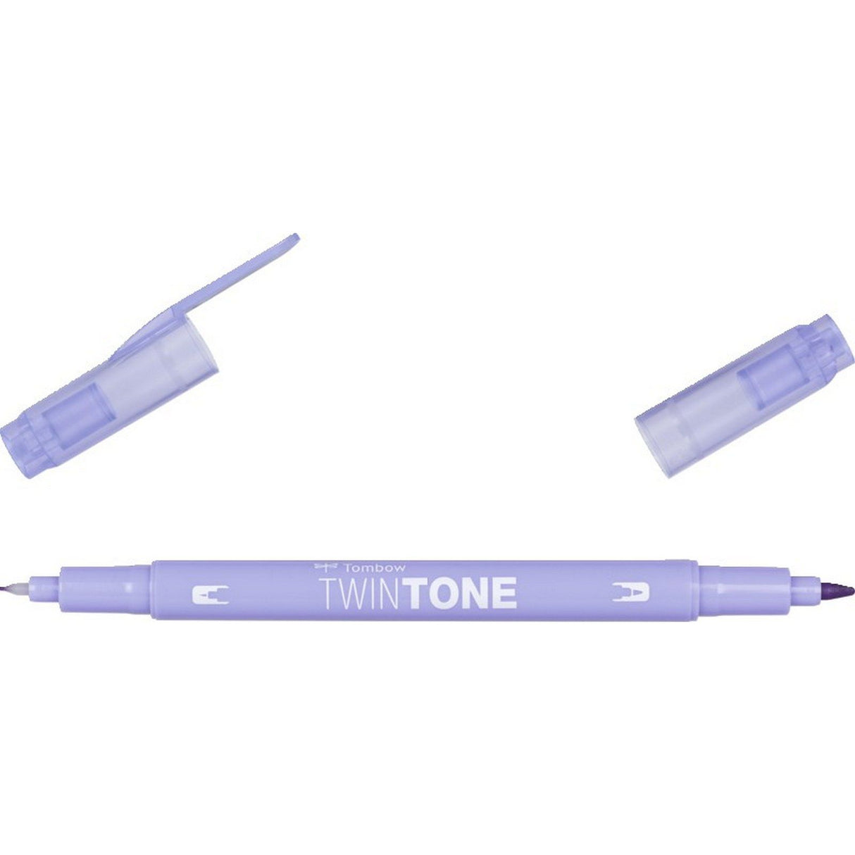 Tombow • twintone to-tip børstepen lyse lilla