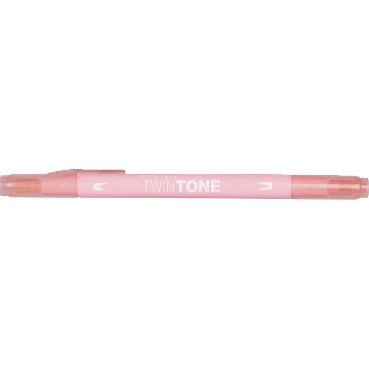 Tombow • twintone to-tip børstepen ferskenrosa