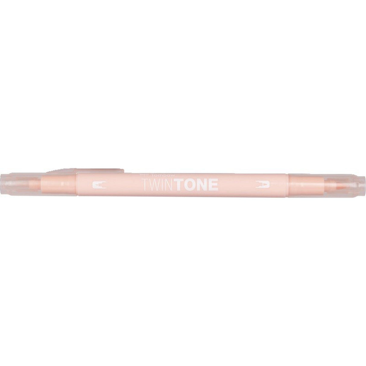 Tombow • twintone to-tip børstepen koral pink