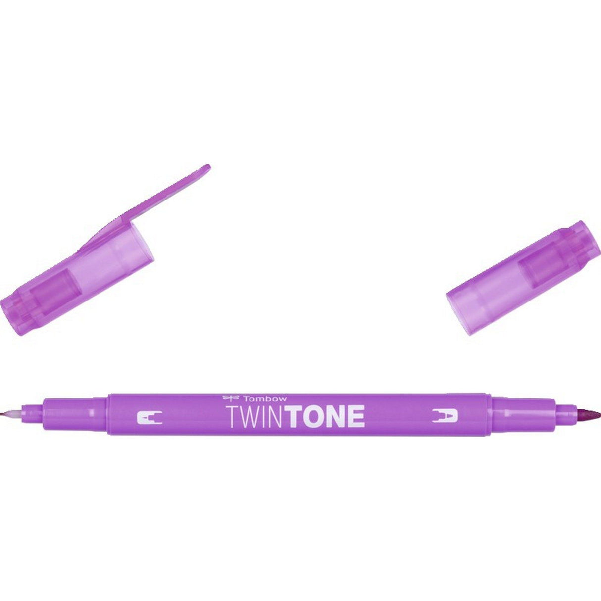 Tombow • twintone to-tip brushpen hindbær