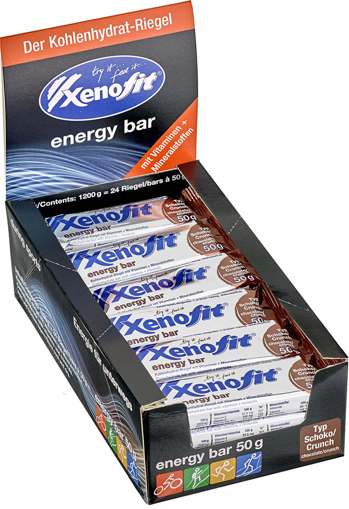 Xenofit energibar 24x50g æske