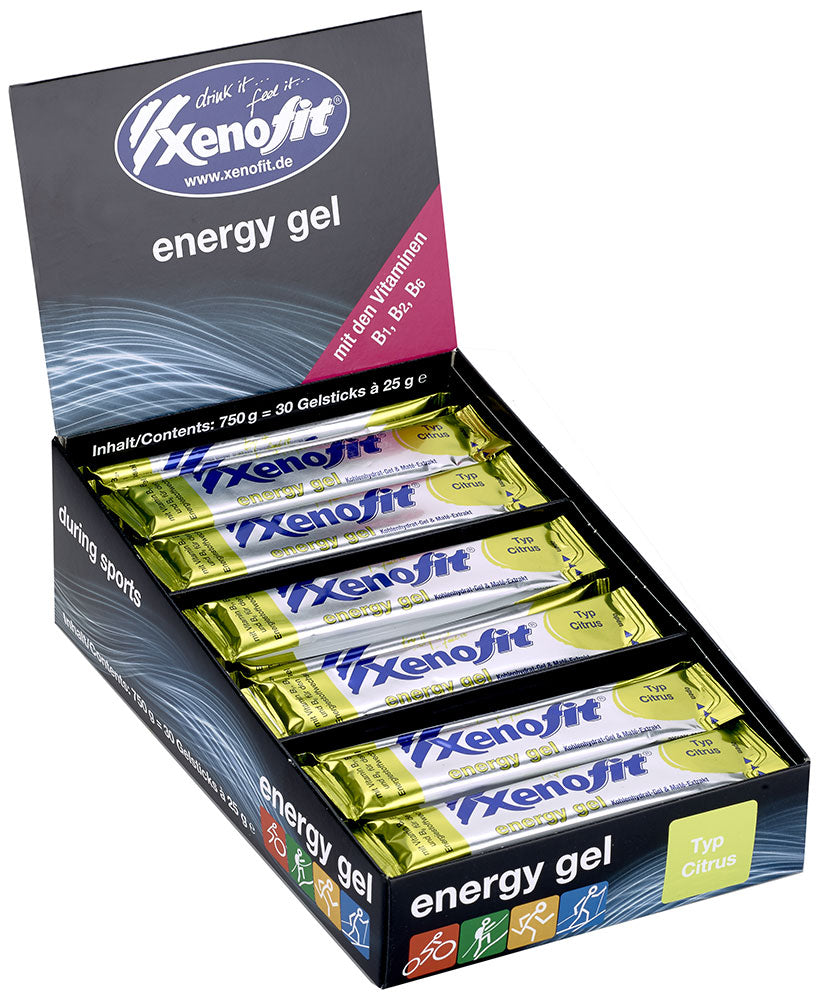 Xenofit energy gel 30x25g æske