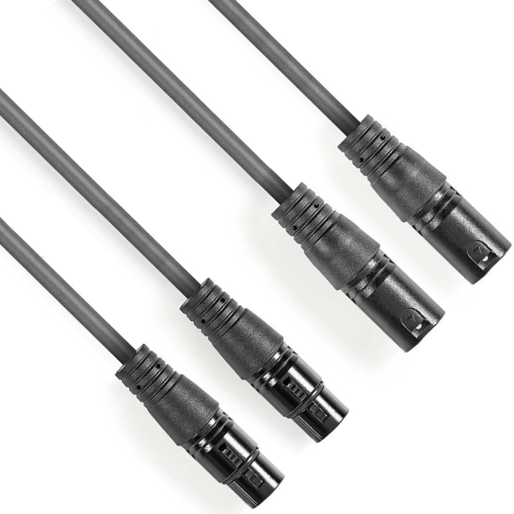Nedis xlr kabel - stereo - balanceret
