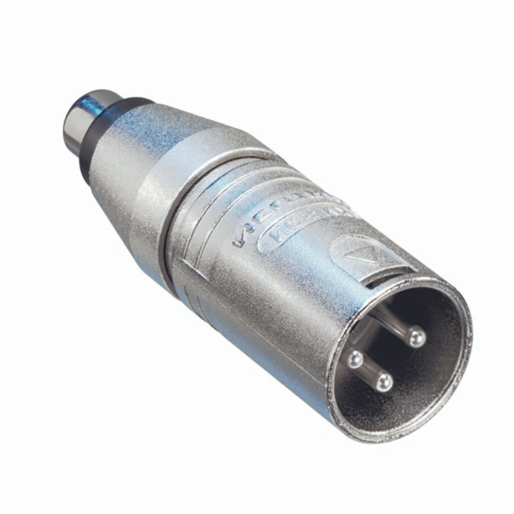 Abi xlr adapterstik 3 pin - professionel