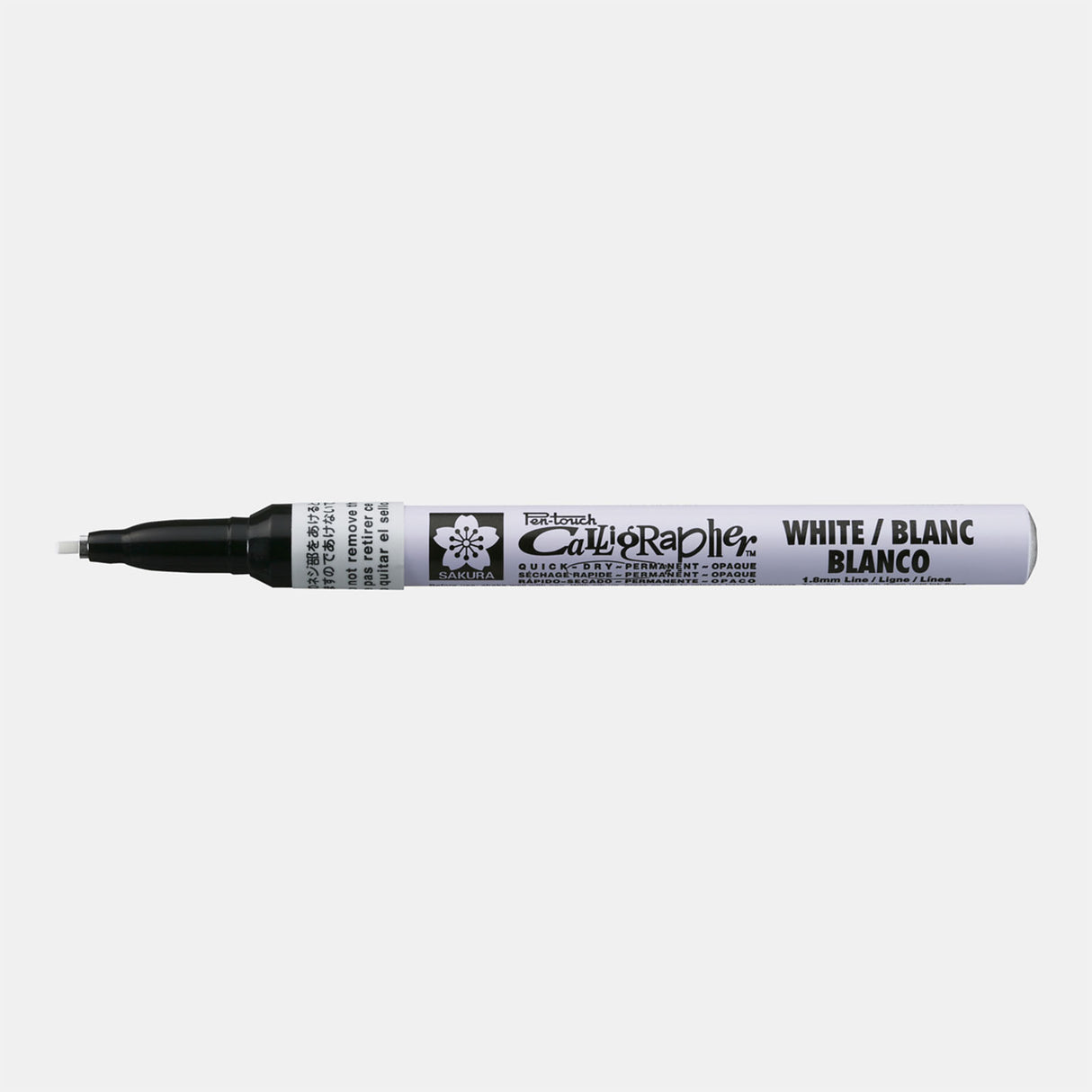 Sakura • pen-touch kalligrafi pen fin hvid