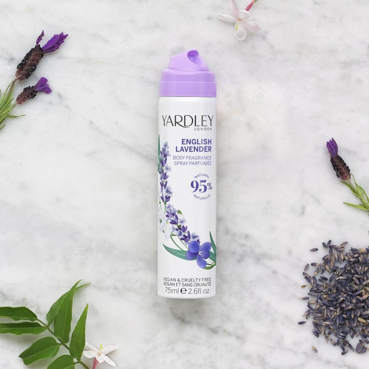 Yardley london lavendel kropsspray 75ml