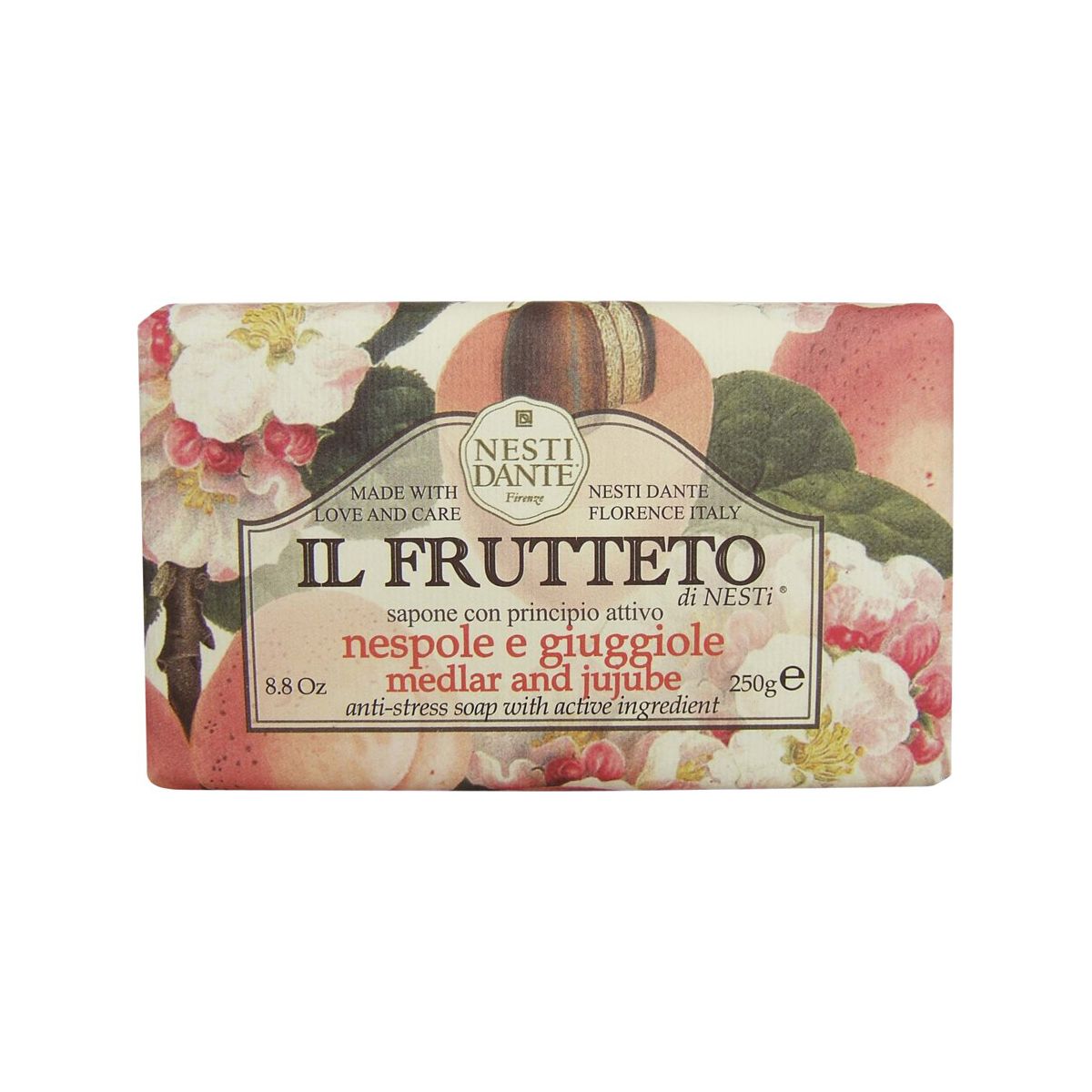 Nesti dante il frutteto mispel jujube sæbe 250gr.