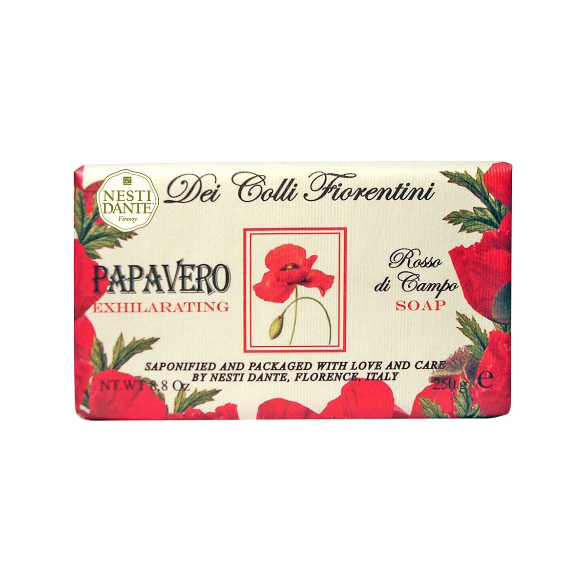 Nesti dante fiorentini papavero sæbe 250gr.