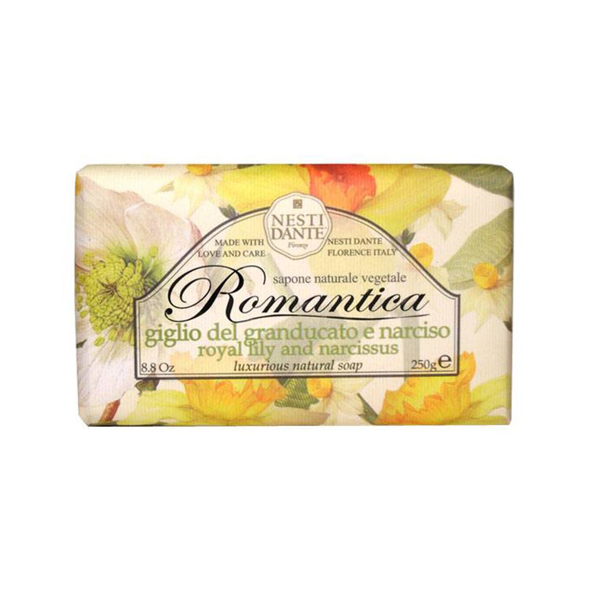 Nesti dante romantica royal lily narcissus sæbe 250gr.
