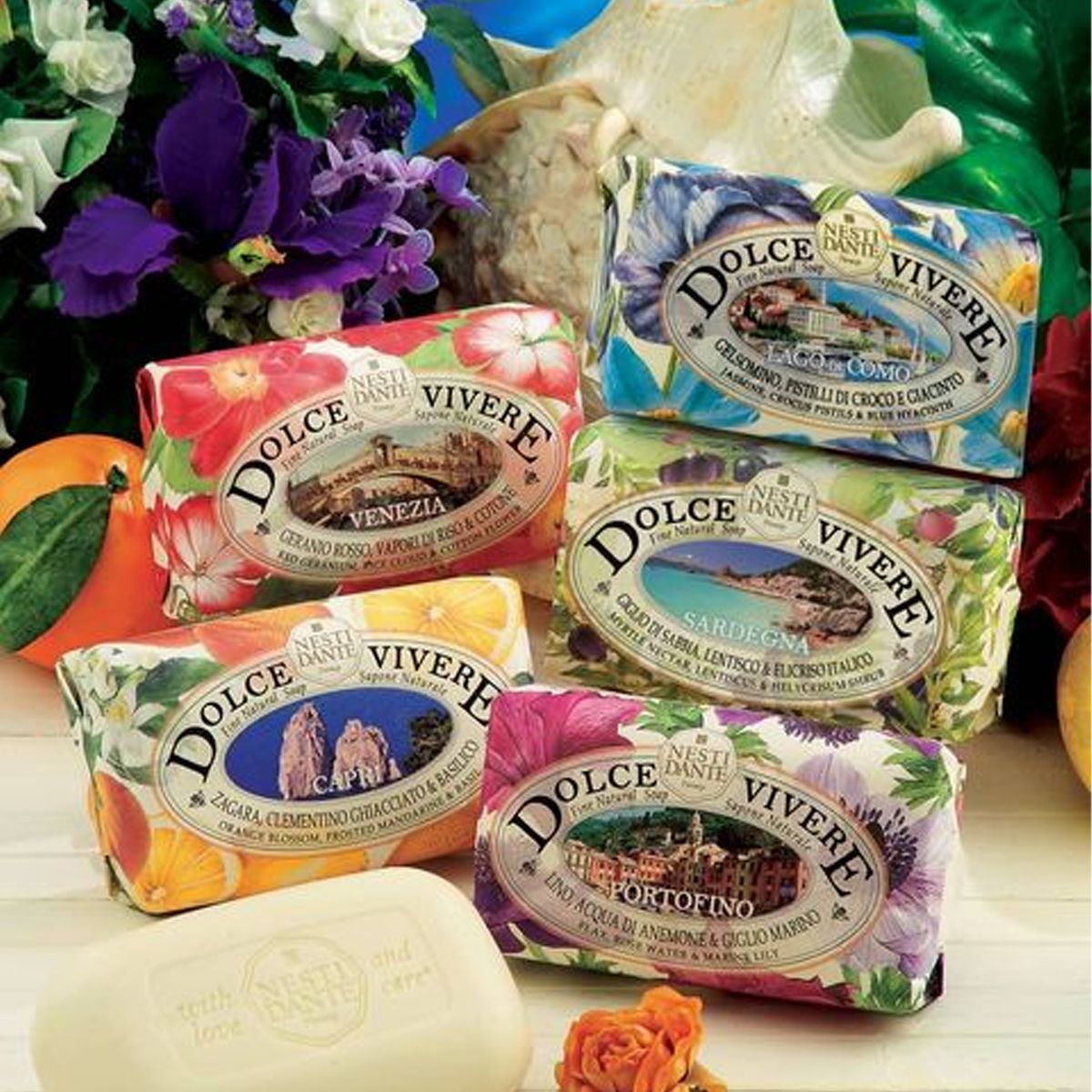 Nesti dante dolce vivere lago di como sæbe 250gr.