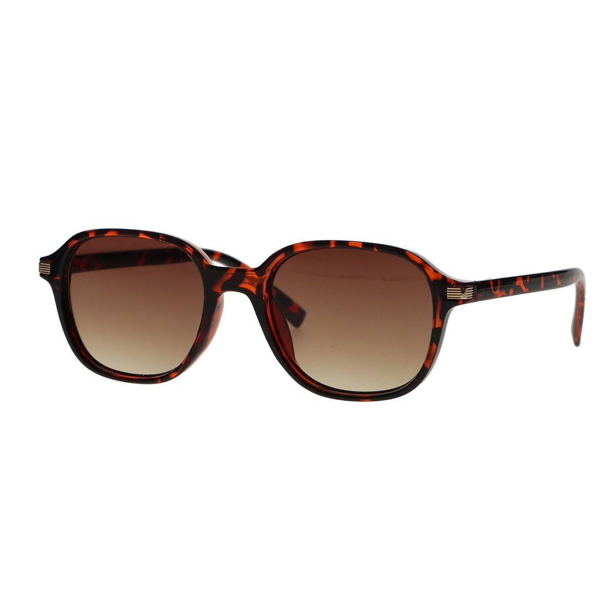 Spectrum solbriller skildpaddebrun glas unisex
