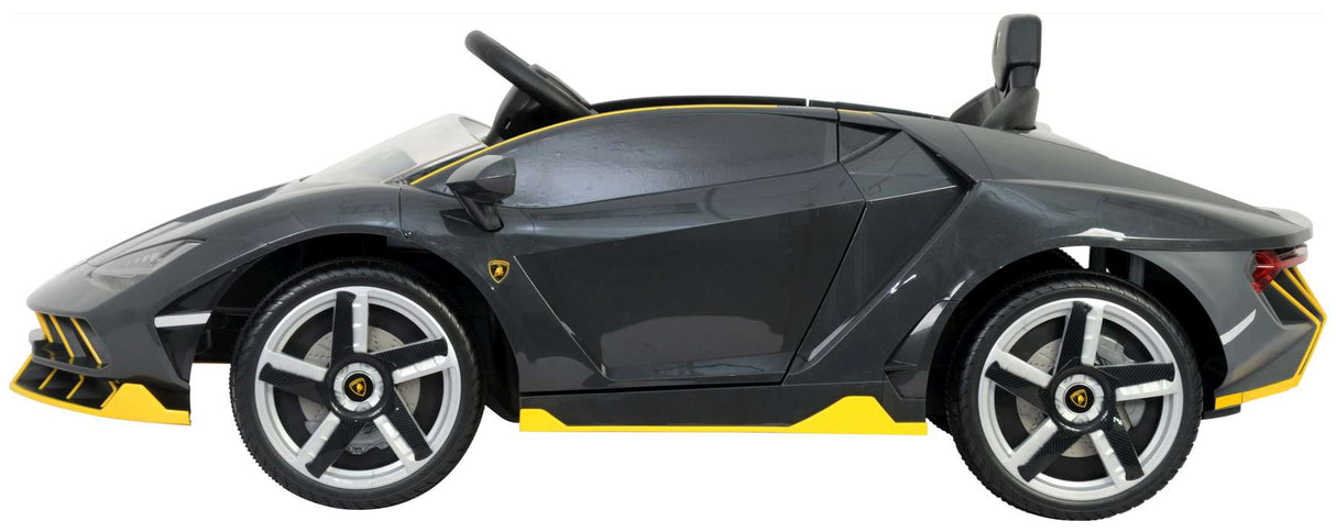 Lamborghini Centenario grå elbil med fjernbetjening 12 volt