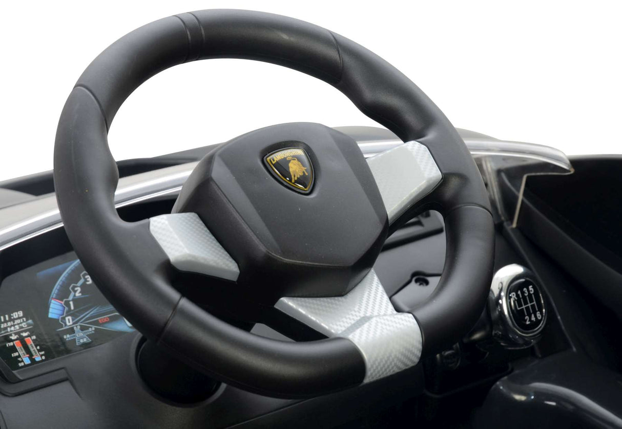 Lamborghini Centenario grå elbil med fjernbetjening 12 volt