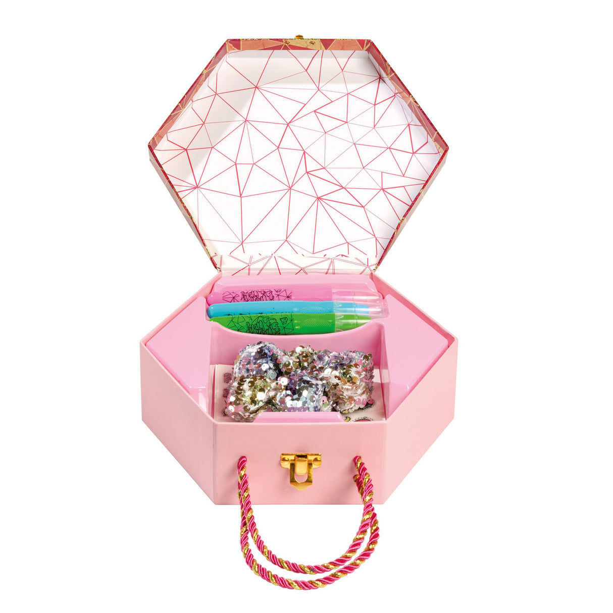 Totum bling bling hår kridt og glitter tatoveringer