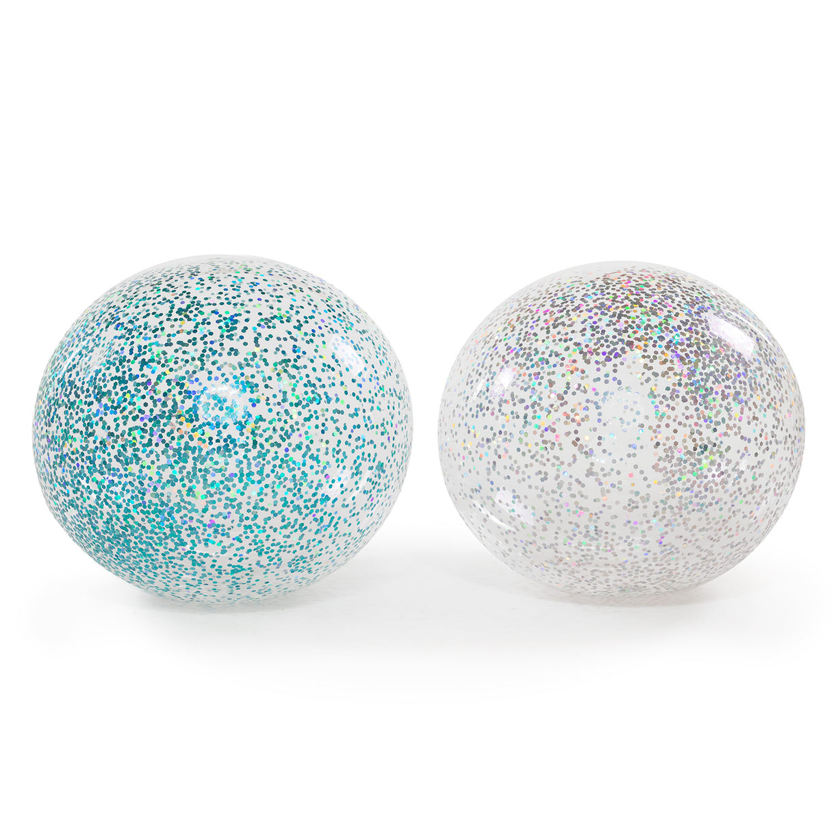 Johntoy oppustelig glitter Bubbelball, Ø 85 cm