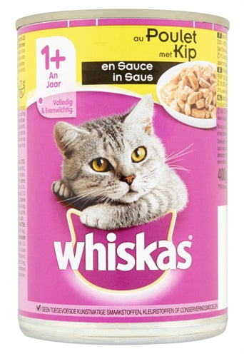 Whiskas blik voksne Brugs i Saus kylling