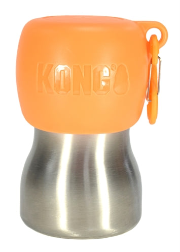 Kong H2O drikkeflaske rustfrit stål orange