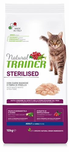 Naturlig træner katte steriliseret hvidt kød