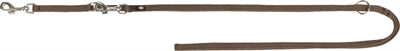Trixie Dog Leash Justerbar Premium Two -Layer Brown
