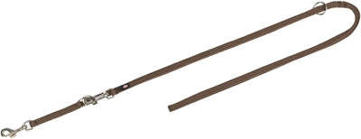 Trixie Dog Leash Justerbar Premium Two -Layer Brown
