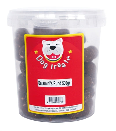 Hund Treatz Salamini Oksekød