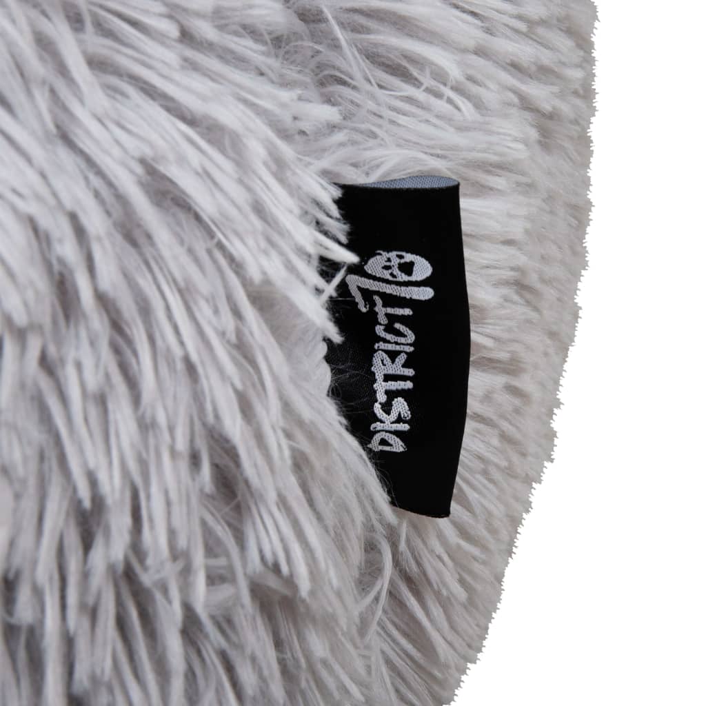District70 District70 Pets Basket Fuzz S Light Gray