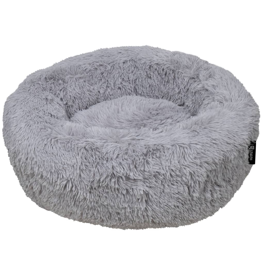 District70 District70 Pets Basket Fuzz L Light Gray