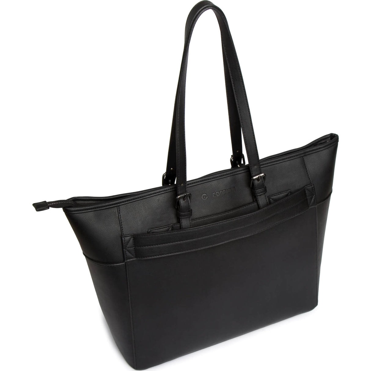 Cortina Milan Shoulder Bag Black Pu læder
