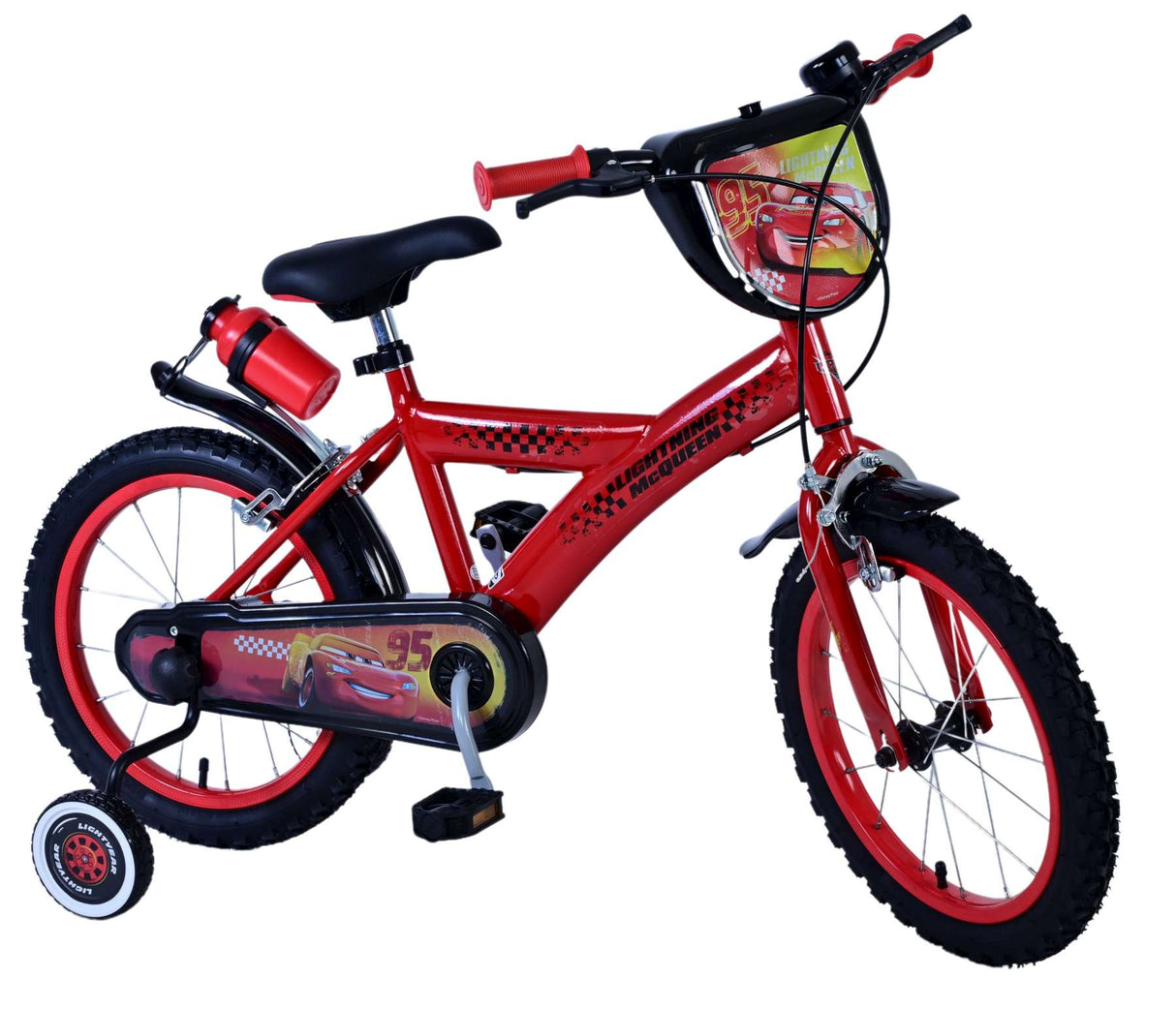 Disney Disney Children's Bike Boys 16 tommer røde to håndbremser