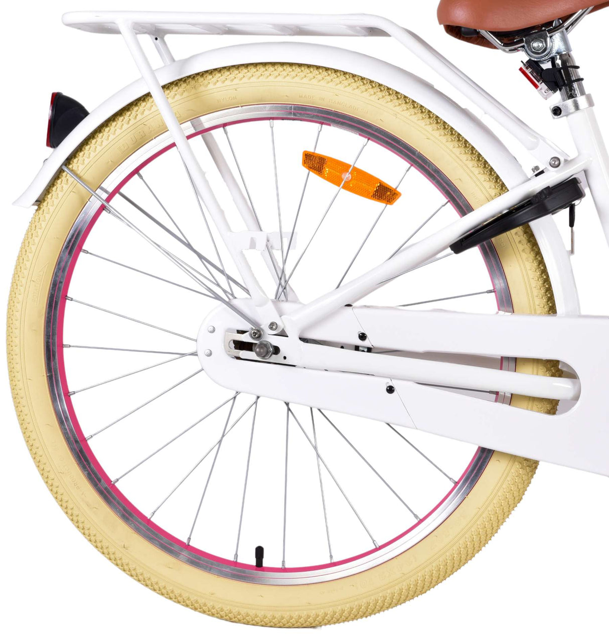 Volare Volare Børns cykelpiger 24 tommer hvid