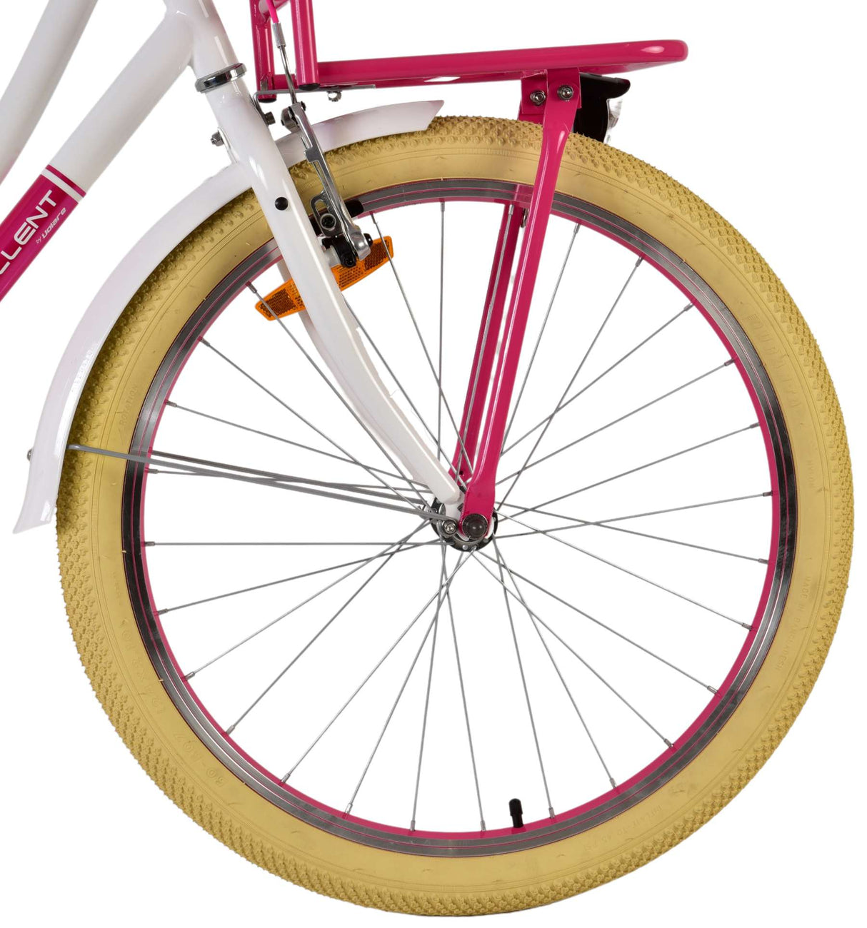 Volare Volare Børns cykelpiger 24 tommer hvid