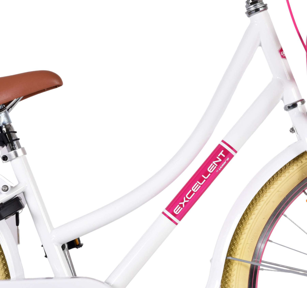 Volare Volare Børns cykelpiger 24 tommer hvid
