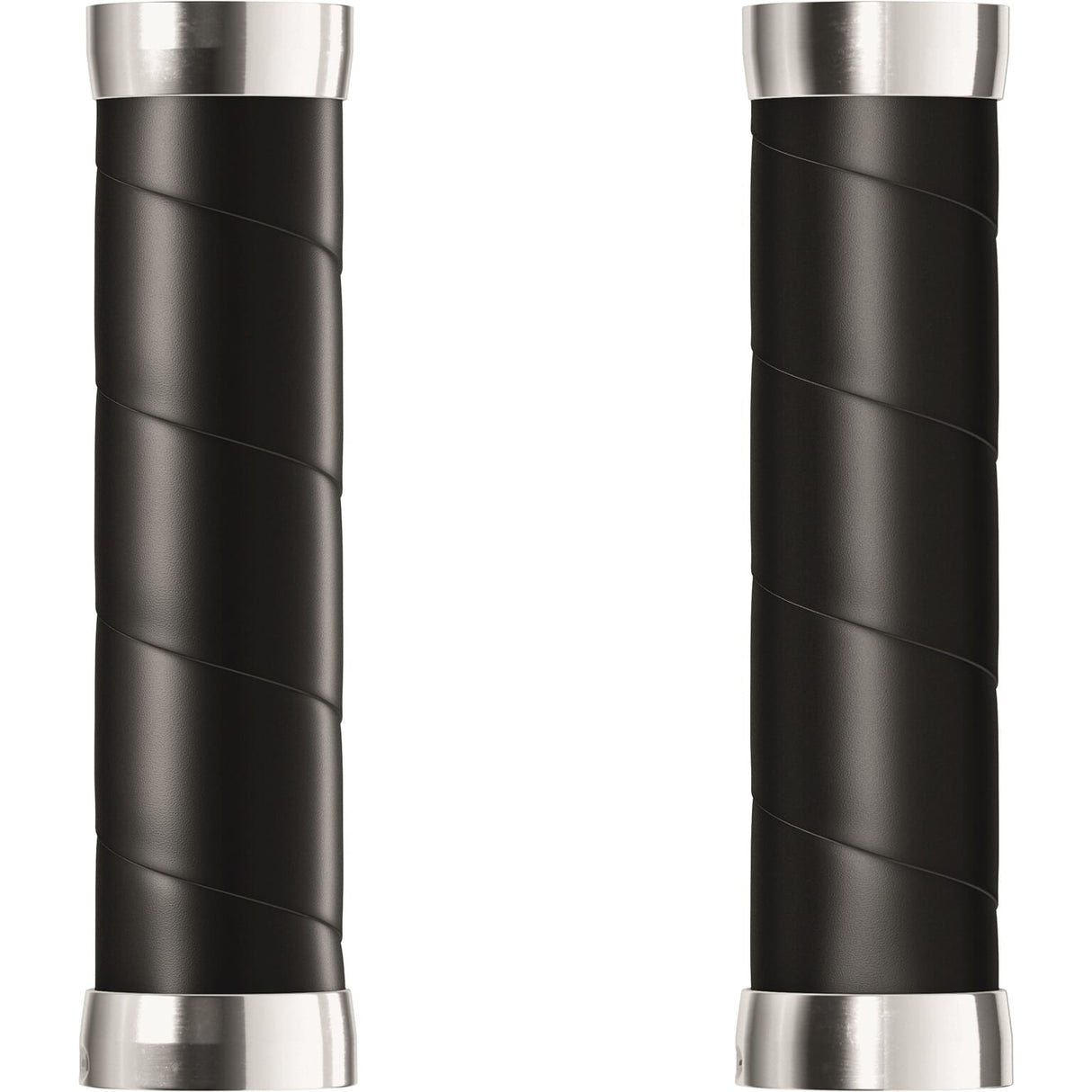 Brook's håndtag Slender Leather Grips 130 mm sort