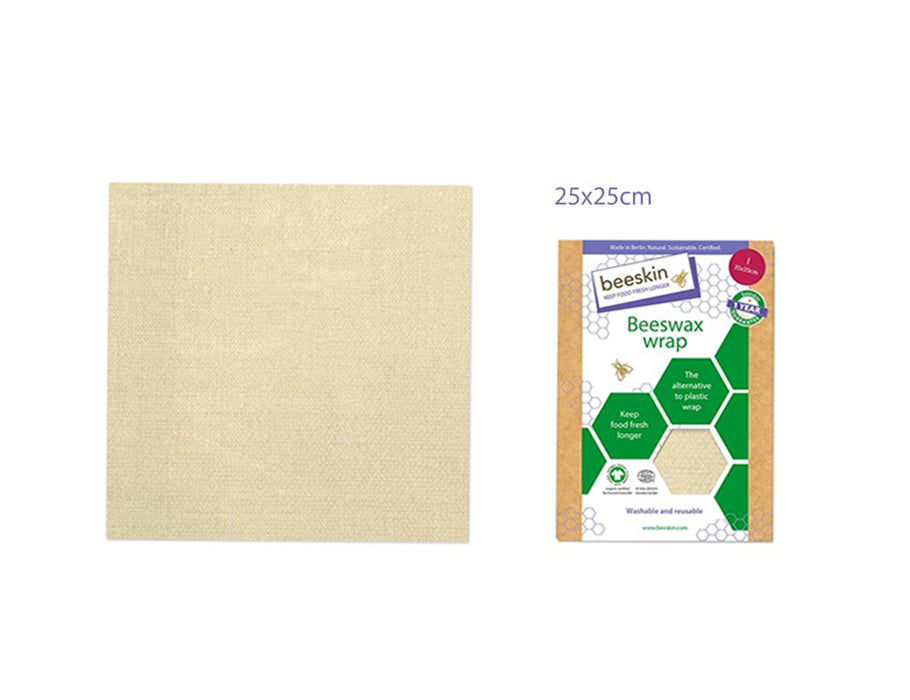 Beesk Bee Washcloth Medium 25x25 Natural Print