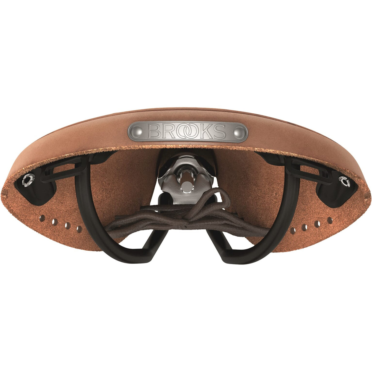 Brooks Saddle B17S Blødgøres kort mørk solbrun