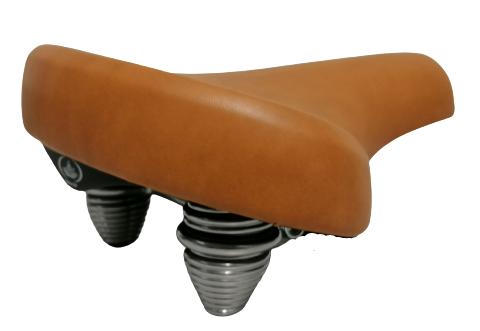 Selle MonteGrappa XC1800 Selva Junior Cruiser Saddle Cognac