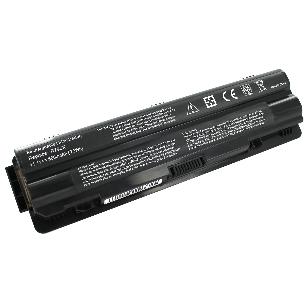 Blu-Basic Laptop Battery udvidet 10,8V 6600mAh