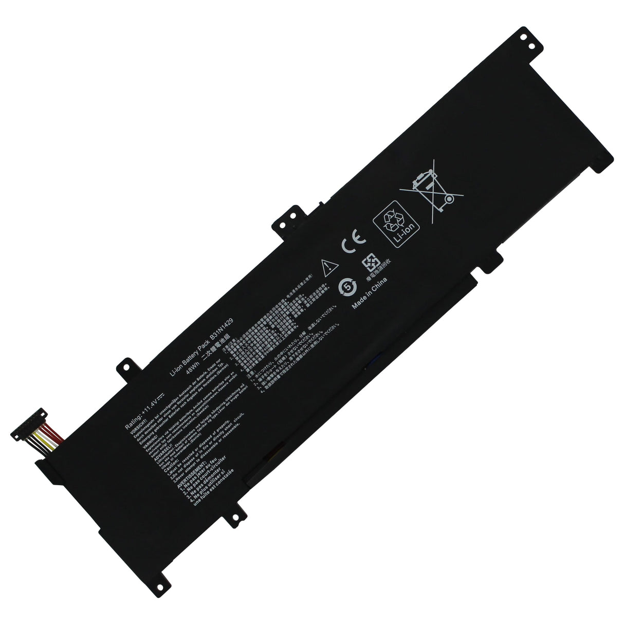 Udskiftning af bærbar batteri 3400mAh