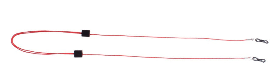 Henri Beaud Brillenkoord CLFX 65 cm polyester rød sort